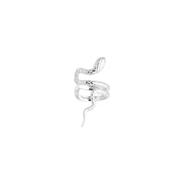 Luksuzni crtani životinja zmija isječak naušnice za parove obljetnice stranke srebra 925 uho pljuska nakita pribor