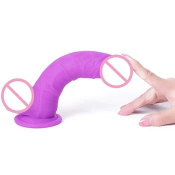 Masturbacija pijetao realan dildo jaka dojenče član igračka za odrasle G-točka orgazam soft erotske sex igračke za žene dildo
