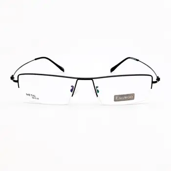 Metalna Žica Muške Naočale Optički Okvir Recept Boxy Vintage Naočale Naočale Bez Vijka Spektakl Široko Lice Odgovara