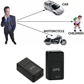 Mini GPS Magnetic Tracker Car GPS Locator Real-time Tracker Anti-Lost Recording Tracking Device Voice Control Can Zapis