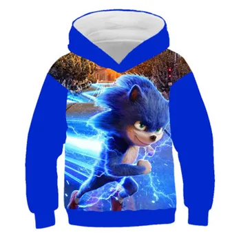 Moda Sonic the Jež 3D majica kaput dječje veste pulover odjeća majica dječaci djevojčice sport odijela vanjska odjeća