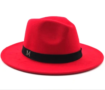 Muška mornarska фетровая šešir Snap Brim Hat Trilby Women Vintage Wool Panama Fedora Cloche Cap vune osjetio jazz kape 14 boja