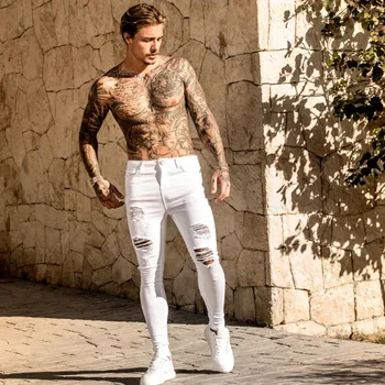 Muška odjeća 2020 hip-hop sportske hlače Uske moto traper hlače na munje dizajnerske crne hlače muške svakodnevne muška traper hlače 5XL