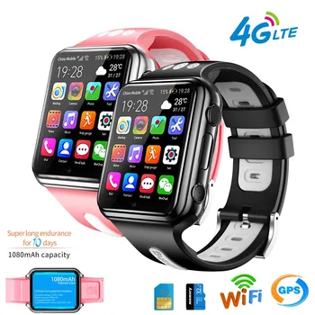 New Kids Smart Watch 4G Volte SmartWatch Waterproof Android Support Video Call Whatapp APP Download GPS Watch for Baby Students