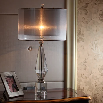 Nordijsko Luksuzna Kristalna Lampe Moderna Spavaća Soba Krevet Lampa Home Dekor A Svjetlo Kreativni Hotel Gostinjska Soba Svjetiljke Svjetiljke