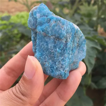 Nove akvizicije 1pc prirodni plavi Апатит grubo kamen reiki iscjeljivanje neobrađeni dragi kamen za uređenje doma u rasutom stanju