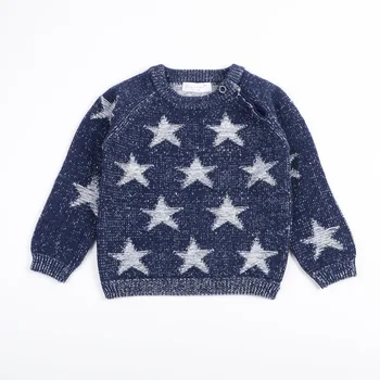 Novi 2019 Jesen Zima unisex džemper djevojčice dječaci pletene džemper slatka Zvijezda džemper pletenje pulover BC719