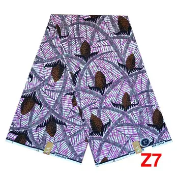 Novi stil Ankara vosak poliestera visoke kvalitete Afrička tkanina voštani pečat 6 metara Afrička vosak tkanina