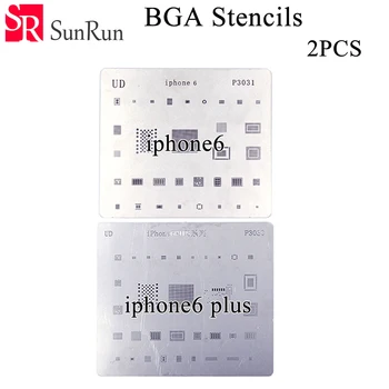 Novi! Visoka kvaliteta 2 komada BGA chip реболлинг matrica posvetiti za iPhone7 iPhone7Plus iPhone 6S 6S+ iPhone6S Plus 6S/6S+