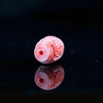 Novi имитационный pink umjetna koralja 8*13 14 mm*20 mm cilindar stupac bubanj nit manje slobodnih zrna pribor 5 kom. B919