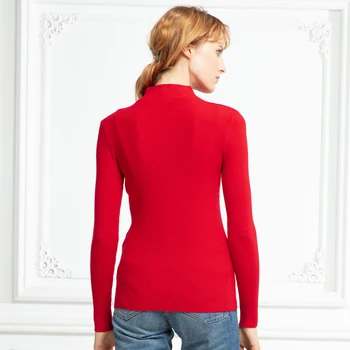 Novost jesen zima водолазка puloveri veste primer košulja dugih rukava kratkom korejski Slim-fit uske džemper