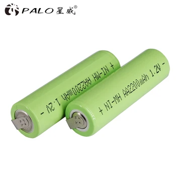PALO AA NiMH elektronske cigarete baterija baterija baterija baterija baterija 1.2 V 2200mAh iscjedak za e-cigarete kapacitet baterije za svjetiljku