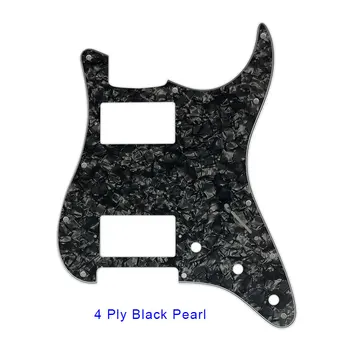 Pleroo Guitar accessories pickguards s 11 vijcima za fender Standard ST HH Stratocaster Guitar with PAF Humbucker Višebojni