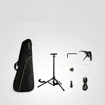 Poputar P1 40-inčni Smart App-Upravljanjem Wood Folk Guitar s torbicom / Capo / motika / žice / nositelj