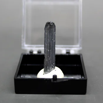 Prirodni rijedak стибнит mineralnih uzoraka kamenja i kristala ljekovita kristali kvarca dragulji veličina kutije 3.4 cm