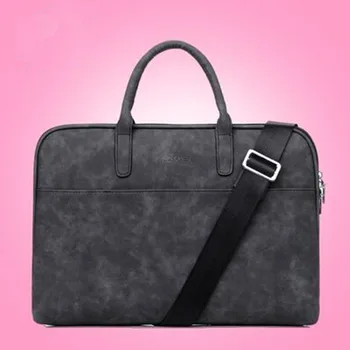 PU vodootporan rame torba za prijenosna računala portfelj 15.6 16 17.3 inča torba za Macbook Air 13 Case 13.3 14 15 17 moda ženska torba