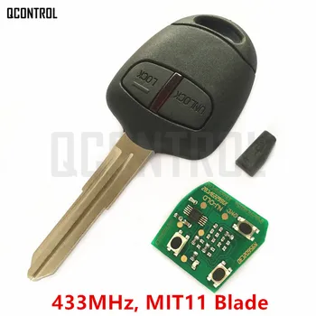 QCONTROL auto daljinski ključ odgovara za MITSUBISHI Outlander Pajero Montero Triton ASX Lancer MIT11 Blade 433 Mhz