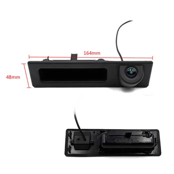 Ručka prtljažnika 1080P fish eye stražnja kamera za vozila BMW 2 3 5 7 serije X1 X3 X4 X5 F30 F32 F36 F10 F11 F25 F48 obrnuti parking