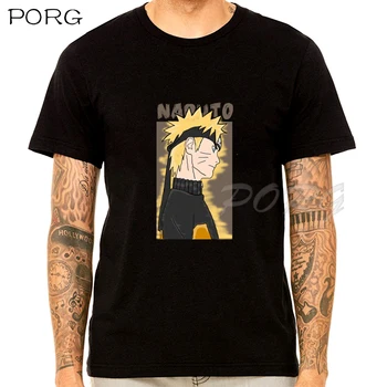 Sasuke Streetwear Naruto Gothic Hip Hop Summer Muške T-Shirt Fitness Anime Funny T Shirt Japanese Tees Short Sleeve
