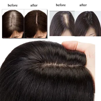 SEGO 10x12cm Silk Base 2. 5x9cm Hair Toppers perika od ljudske kose Za žene stroj Remy Hair Piece Clip in Hair Extensions