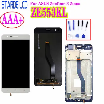STARDE zamjena LCD zaslon za Asus Zenfone 3 Zoom ZE553KL Z01HD Z01HDA LCD zaslon osjetljiv na dodir ekran tableta Skupštine s besplatnim alatima