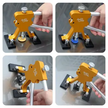 Super PDR Tool Kit For Professional Car Paintless Dent Repair Tools Set Hail Dent Remova Kit Dent Puller Pulling Bridge Tool Bag