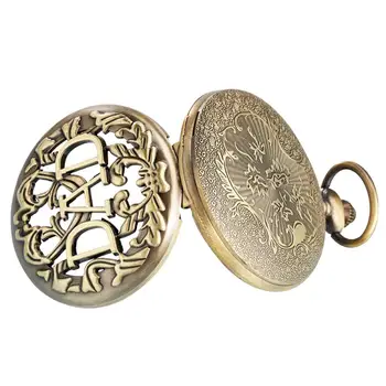 Tata darove serije Retro tata kvarc džepni sat svakodnevni ogrlica privjesak starinski stil steampunk muški lanac sat očev dar