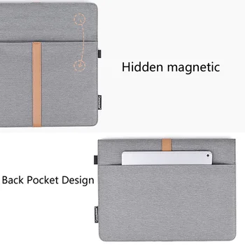 Tkiva torba za laptop vodootporni tablet PC rukava torbica poslovna torba sa magnetskim zatvaranjem poklopca za iPad, Macbook HUAWEI XIAOMI LENOVO