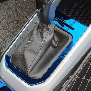 Tonlinker Interior Car Door Gear Panel Cover naljepnica za Volkswagen POLO 2019 stil vozila 1 kom naljepnica poklopac od nehrđajućeg čelika