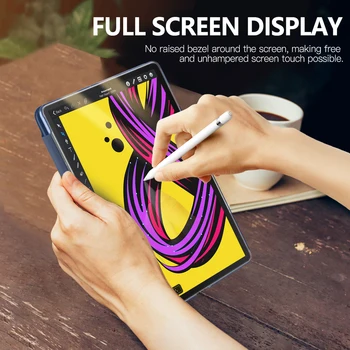 Torbica za Samsung Galaxy Tab S5e 2019, ultra-tanki clamshell to je tanka ljuska Trifold Stand Cover s mat stražnje kućište s automatskim buđenje i spavanje