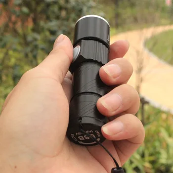 USB ugrađena Punjiva baterija izdržljiva svjetiljku Q5 3 načina mini-zoom svjetlo, bljeskalica vodootporan taktički kamp bicikl Baklja