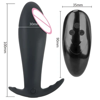 VATINE 10 frekvencija Silikonska analni čep vibrator masaža prostate analni čep dildo odrasle igračke analni seks igračaka za muškarce žena