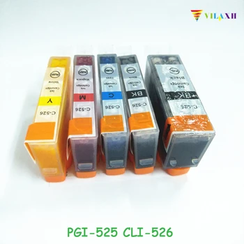Vilaxh PGI 525 CLI526 višekratnu upotrebu ink cartridge CANON PIXMA MG6100 MG6150 MG6250 MG5150 MG8150