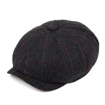 Visoka kvaliteta newboy hat pokrivač beret hat cold winter Keep warm kape muškarci i žene moda divlje kape svakodnevni sportska kapa