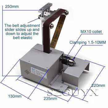 Višenamjenski mali stol vidio minijaturna električnu pilu DIY desktop precision saw small cutting machine grinding drilling machine