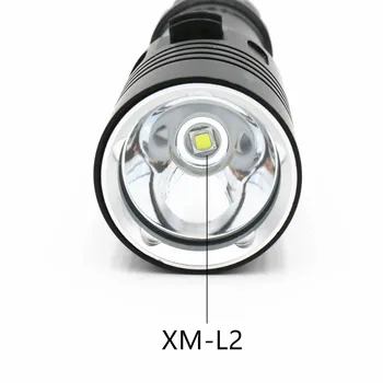 Vodootporan IPX8 ronjenje svjetiljku XM-L2 žuta bijela led svjetiljka zaronite u podvodni 80 m žarulja kamp korištenje 26650 18650 baterija