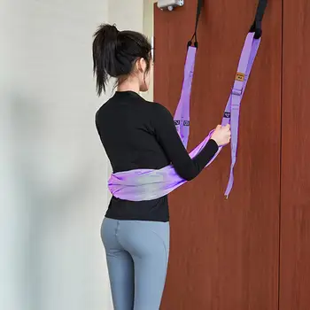 Vrata fleksibilnost istezanje noge nosila pojas za dance gimnastika trener udobnost dizajn joga protežu remen zračni joga remen