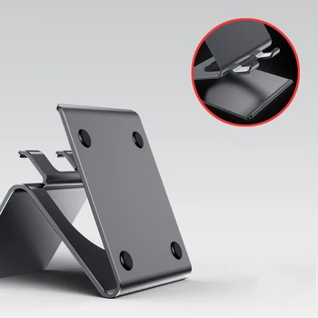 Xnyocn univerzalna aluminijska štand stol držač za Xiaomi držač mobilnog telefona za iPhone metalne tablete stalak za ipad Crni petak