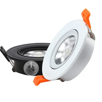 Zatamnjen LED rasvjeta udubljenjem Downlight 5W 7W 9W 12W sa AC 85-265V LED Driver stropni spot lampa spavaća soba shop kut regulirano