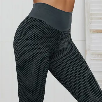 Žene tajice joga sport za fitness dame energije bešavne hlače visoka struka push-up trening vježbe trčanje teretana odjeća, ZF175