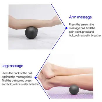 Арахисовый masažni set loptu lacrosse loptu EPP opšav terapija mišića loptu za миофасциального oslobađanje миорелаксант акупунктурный masaža